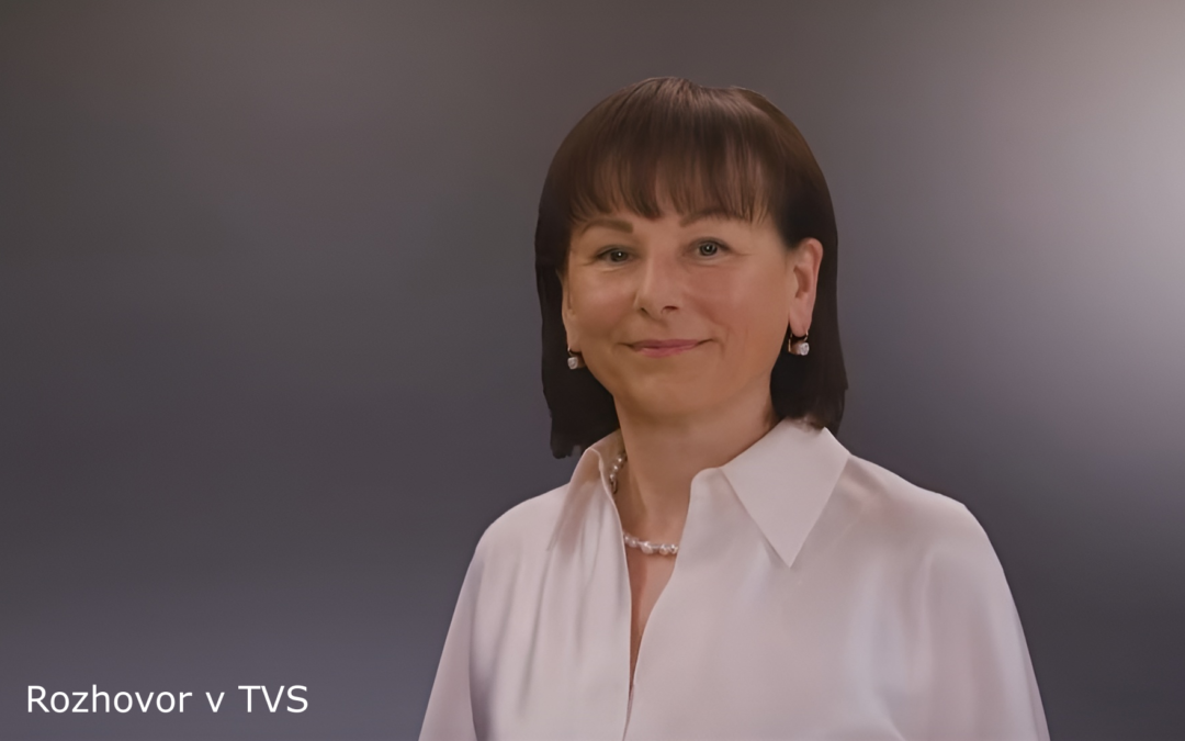 Rozhovor s MUDr. Evou Dokoupilovou, Ph.D., MBA v TVS
